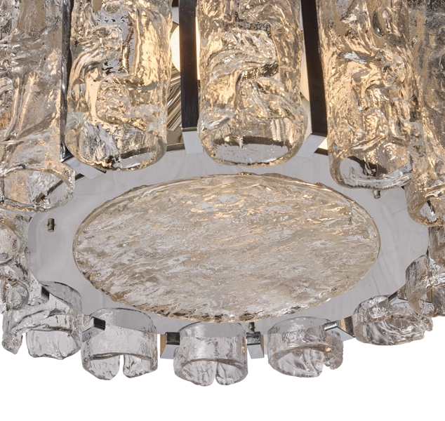 Pontili Chandelier by Carlo Nason produced by Mazzega