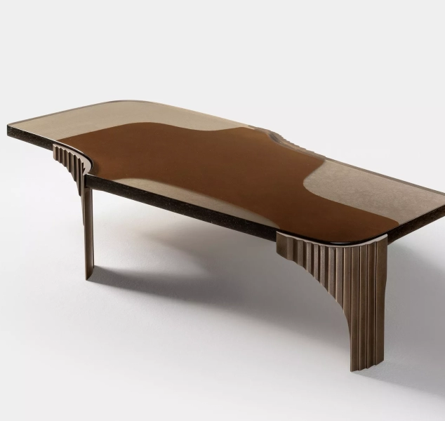 Promontory Cocktail Table by Refractory
