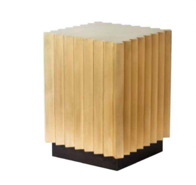 Corrugated Side Table by John Liston