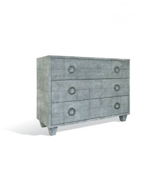 Shagreen Dresser with Rings by Scala Luxury