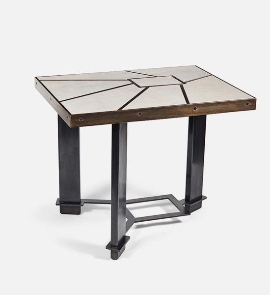 Stratum Side Table by Chuck Moffit