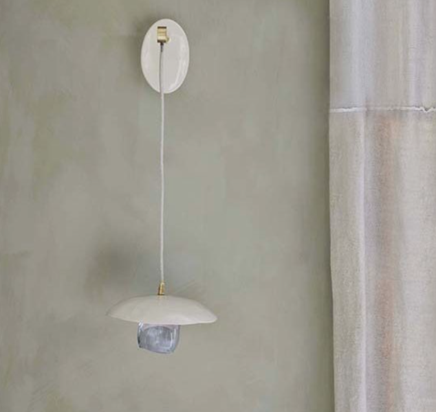 Clochette Wall Light – Ceramic by Ochre