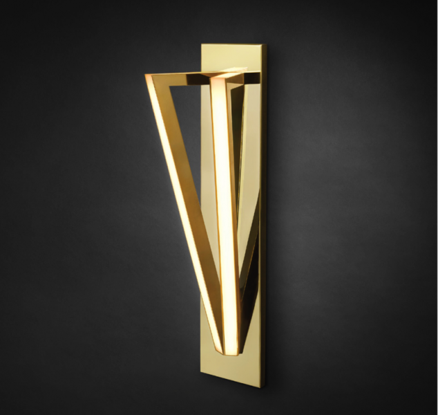Pythagoras – Twin Sconce by Christopher Boots