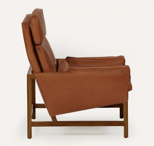 High Back Lounge Chair by BassamFellows