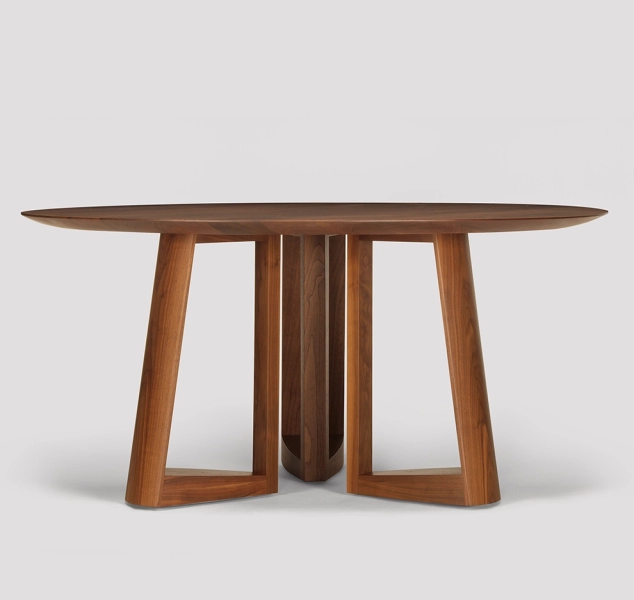 Lineground Round Dining Table by Skram