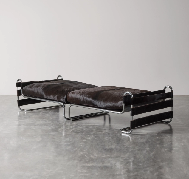 Bauhaus Wassily Daybed by Marcel Breuer for Knoll