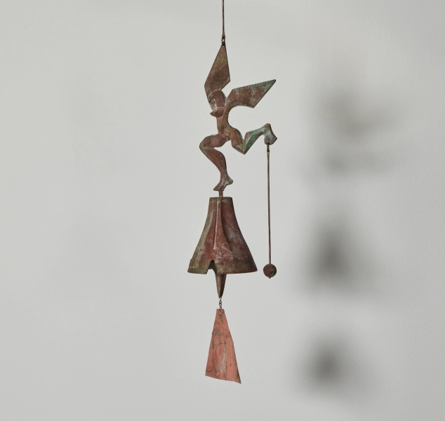 Cosanti Bronze Wind Bell by Paolo Soleri