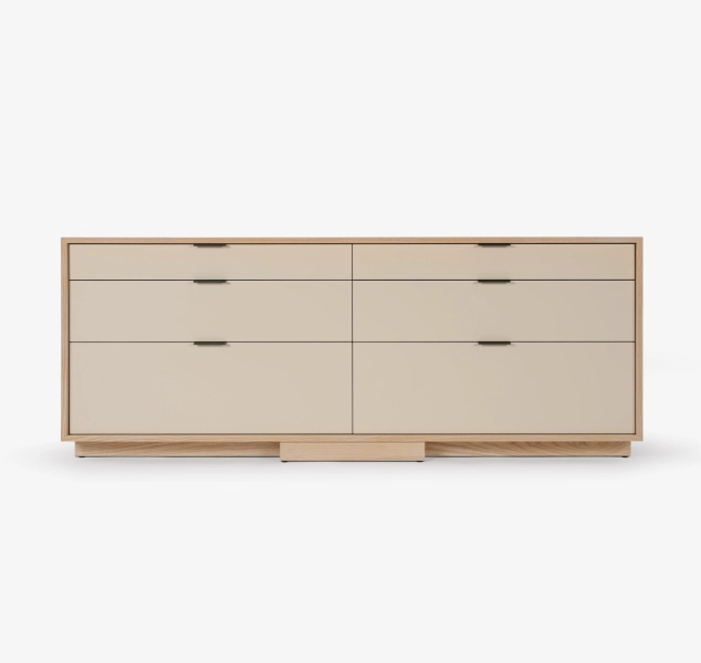 Lineground 6-Drawer Horizontal Bureau by Skram