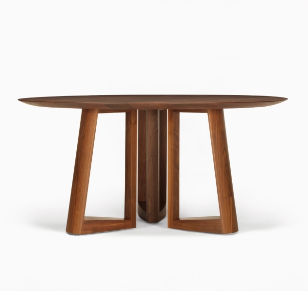 Lineground Round Dining Table by Skram