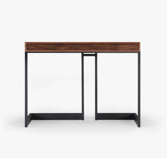 Wishbone 2-Drawer High Table by Skram