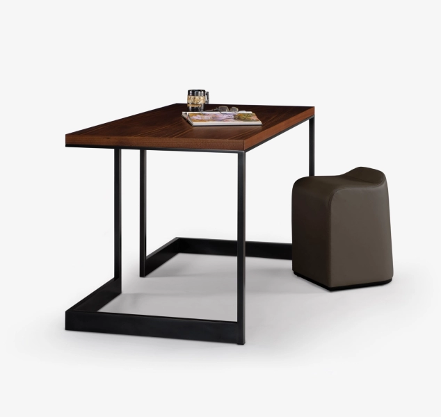 Wishbone Slab Top Desk by Skram