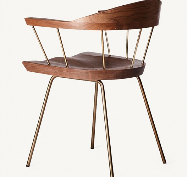 CB-28S Spindle Side Chair by BassamFellows